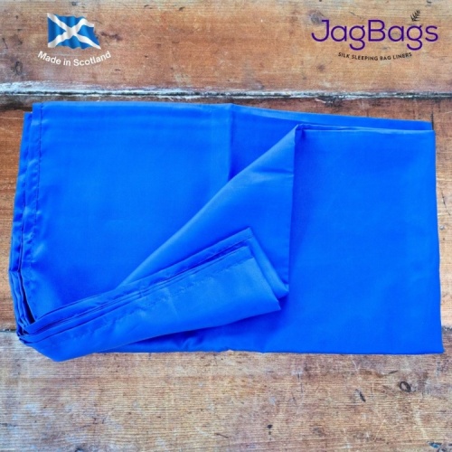 JagBag Standard Blue - Fine Silk - Made in Scotland - SPECIAL OFFER